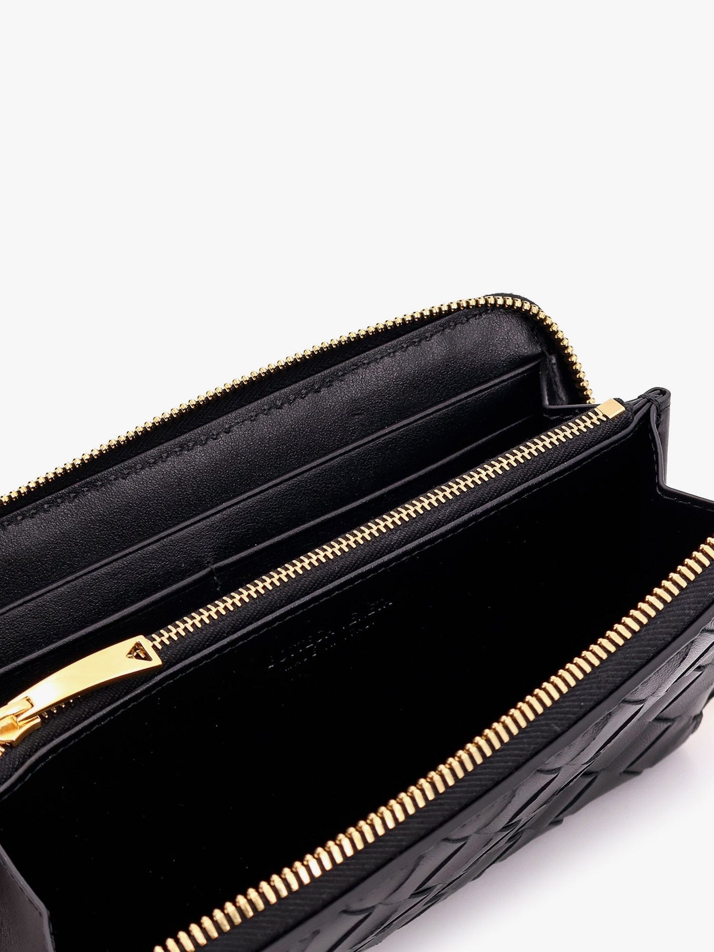BOTTEGA VENETA Leather wallet with Intrecciato motif