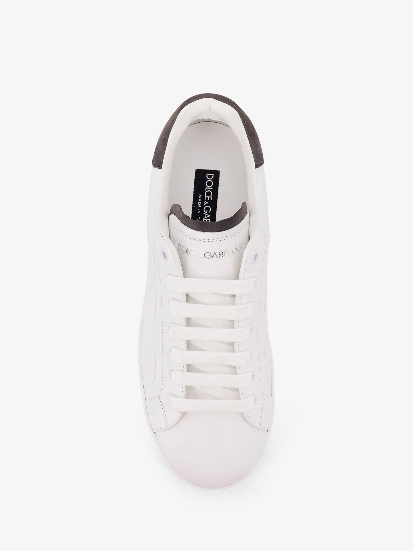 DOLCE & GABBANA Low-top leather sneakers