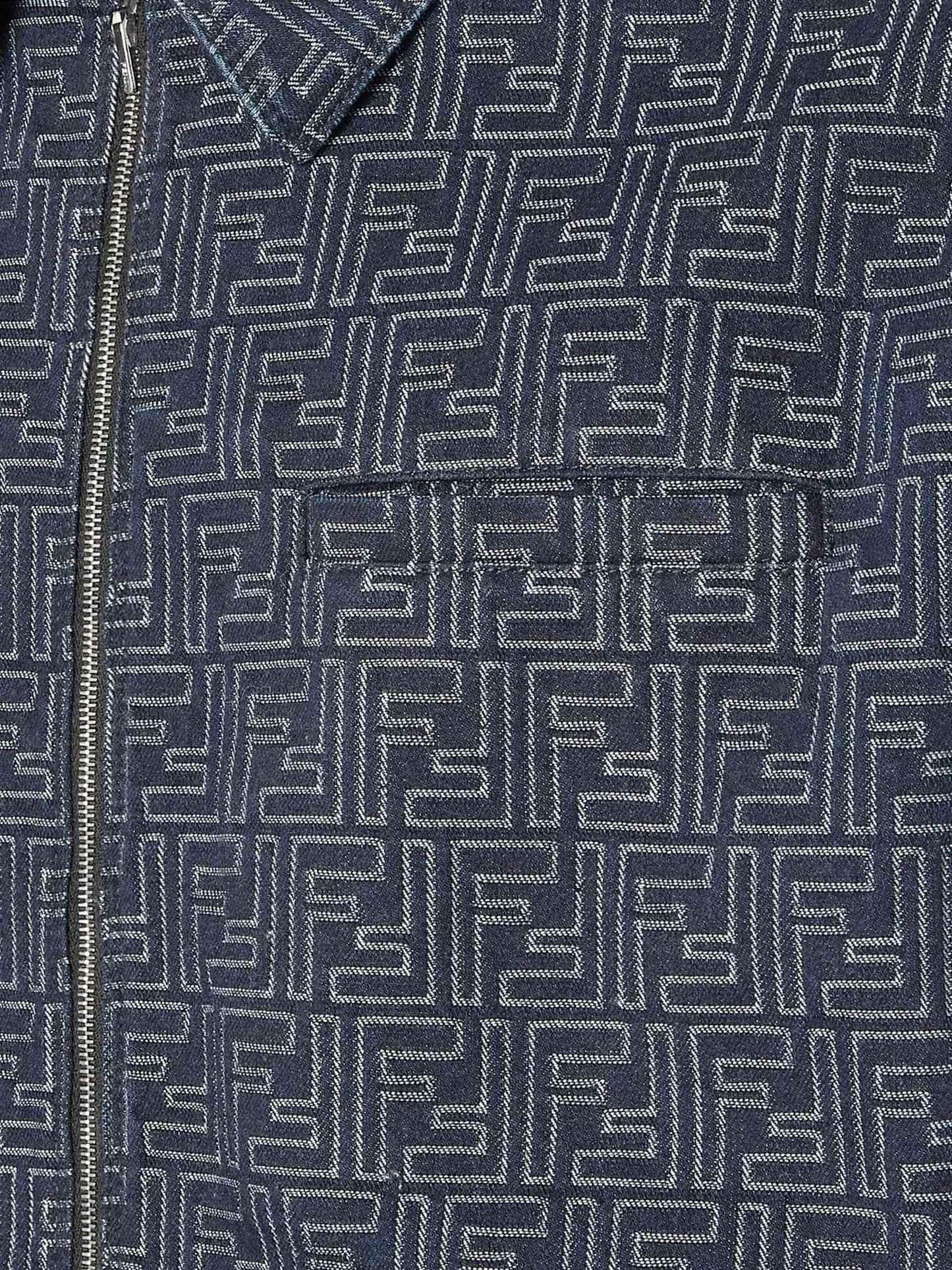 FENDI FF denim jacket