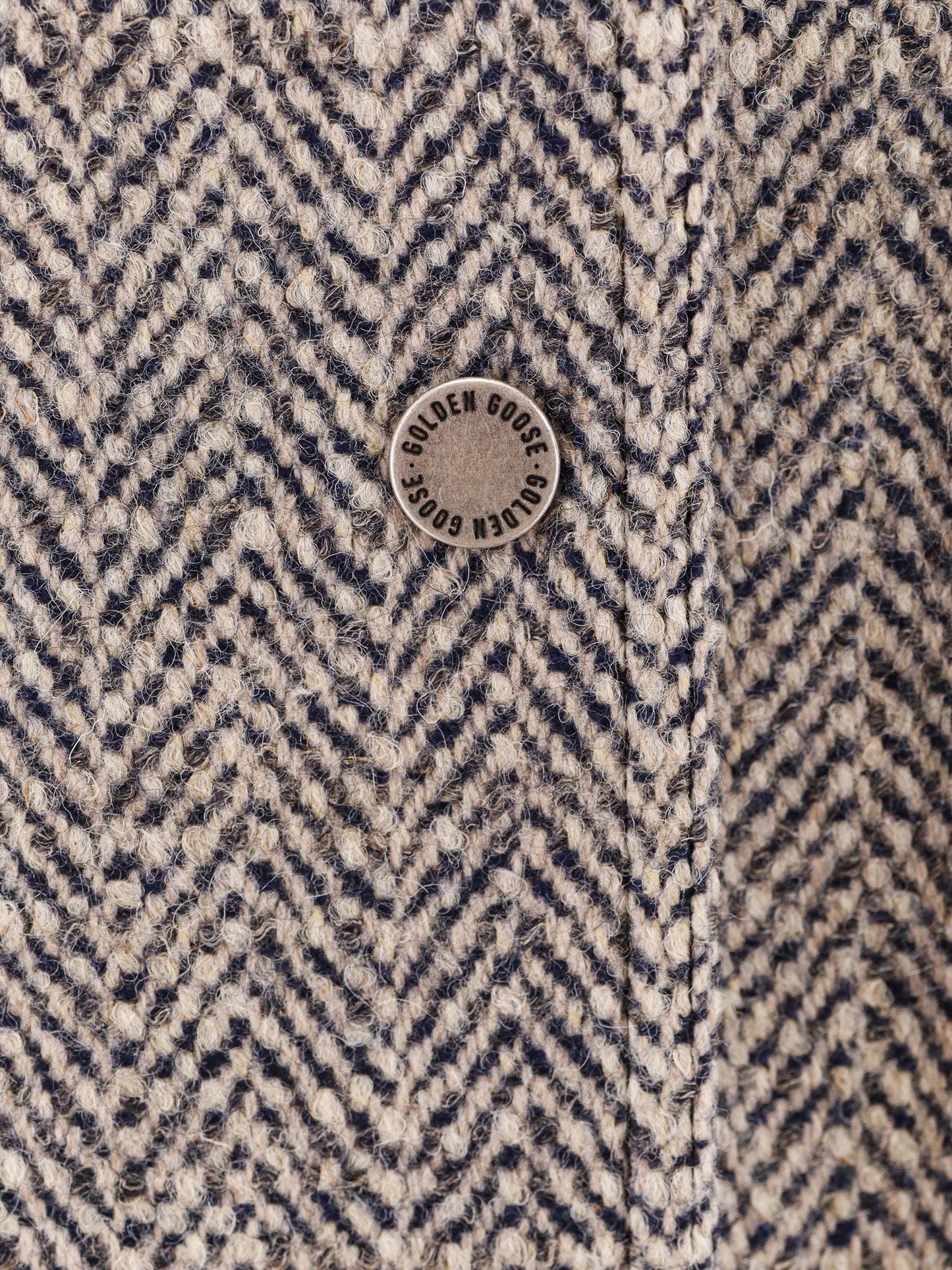 GOLDEN GOOSE DELUXE BRAND Herringbone fabric jacket