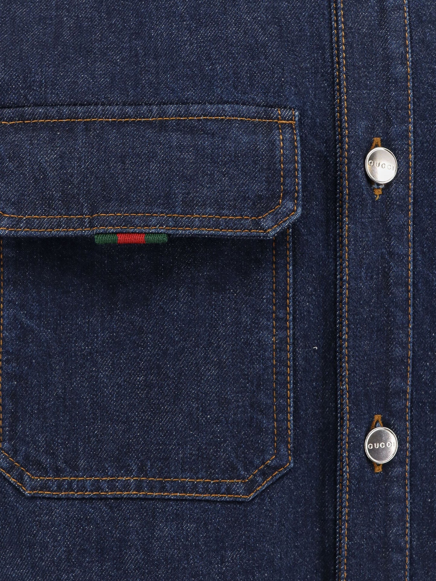 GUCCI Dark denim shirt