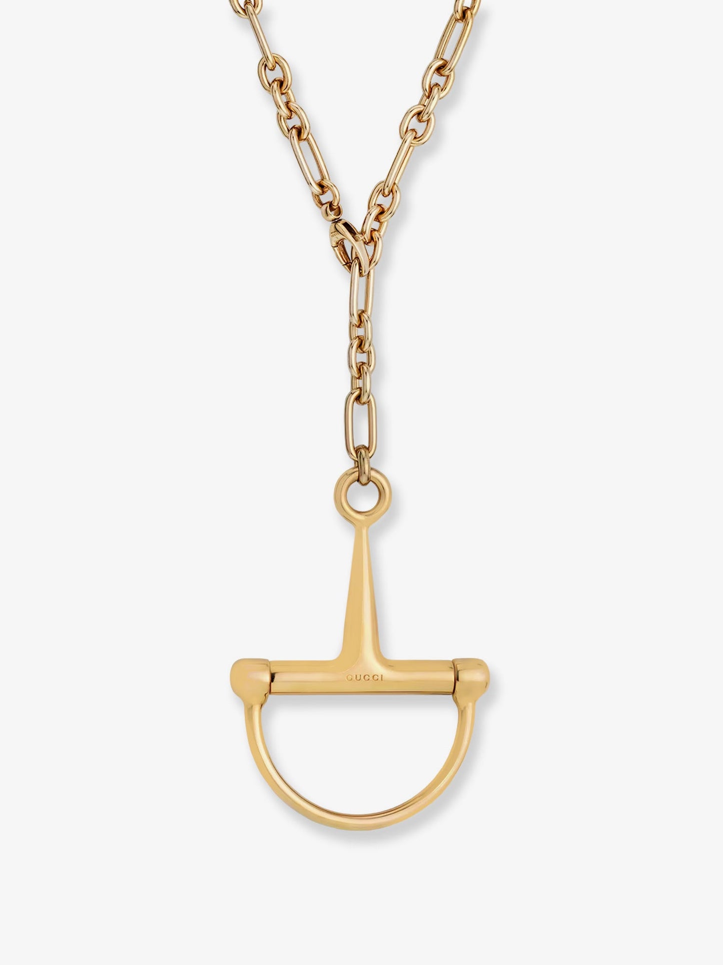 GUCCI Half horsebit necklace