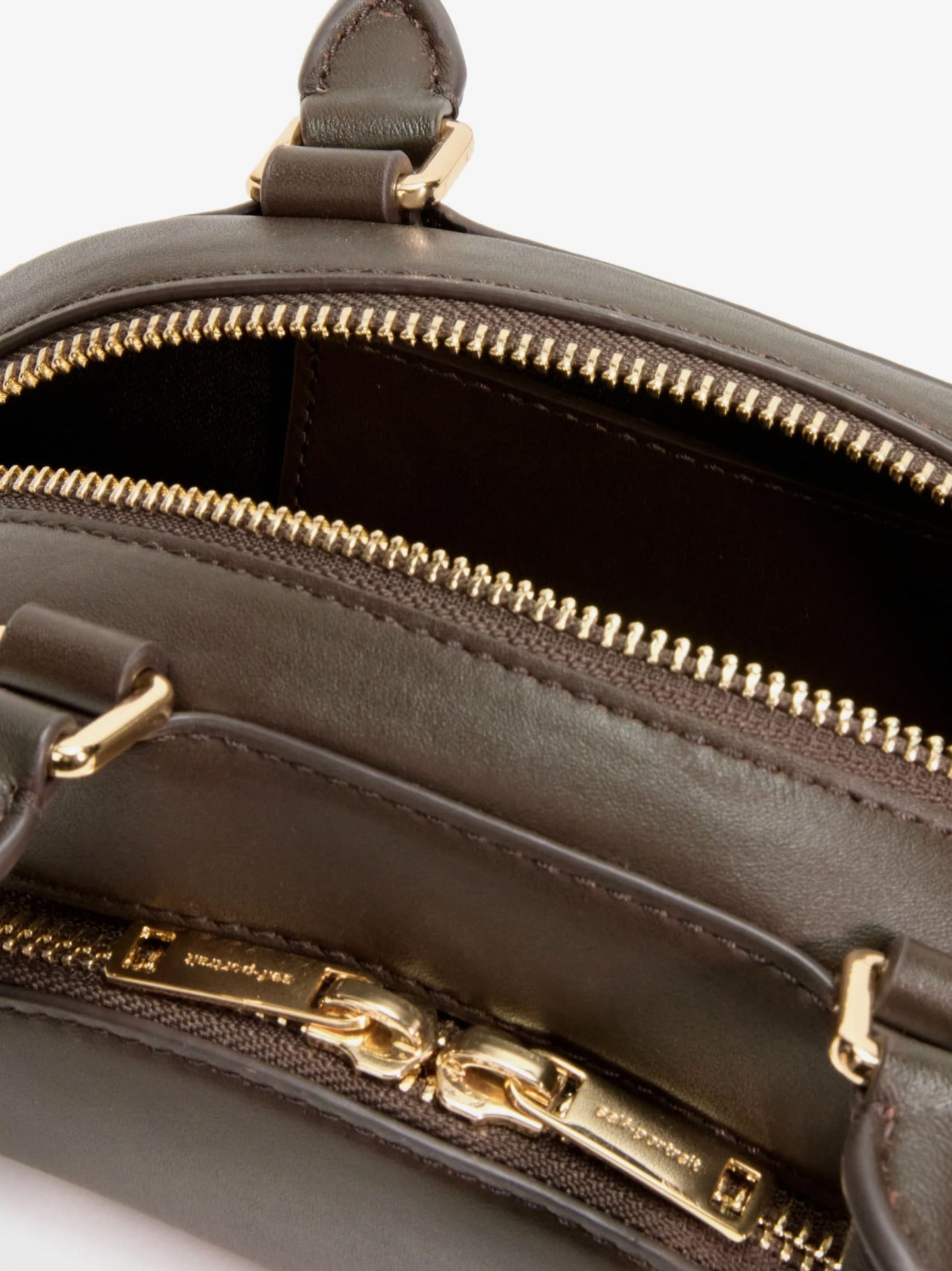 SELF PORTRAIT Leather shoulder bag with charms