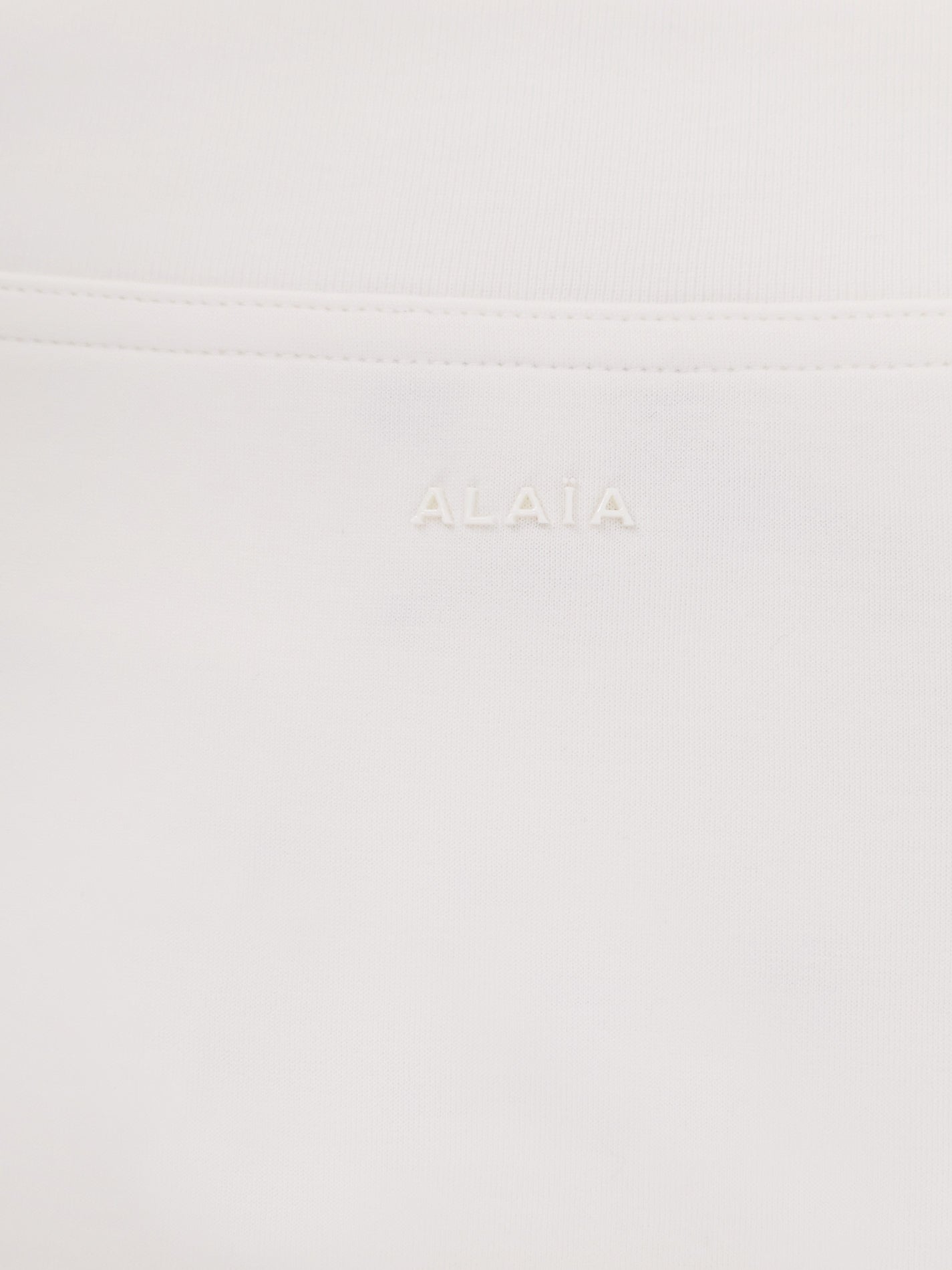 ALAIA Cap cotton blend t-shirt