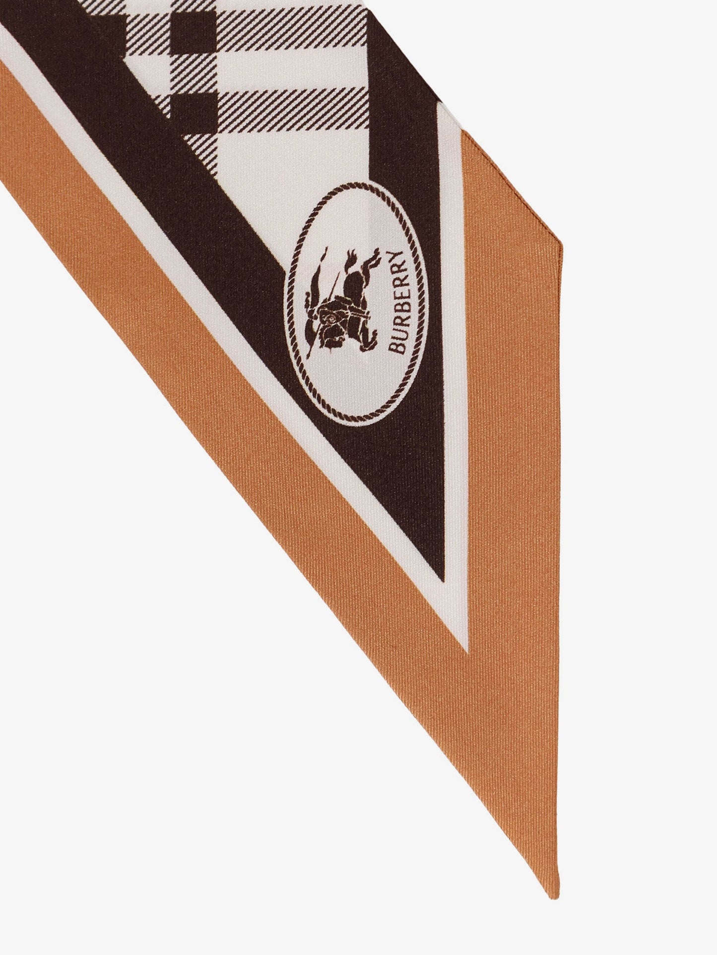 BURBERRY Silk bandeau