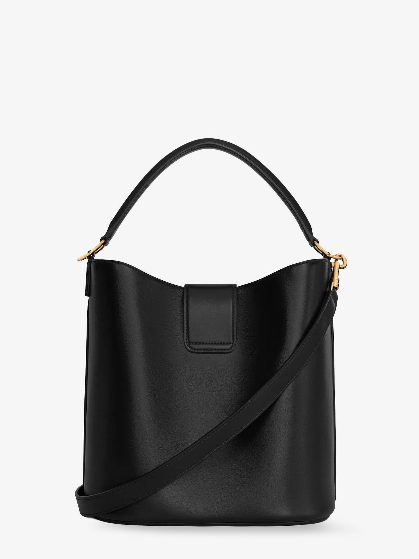 CELINE Louise Medium bucket bag with metal Triomphe logo
