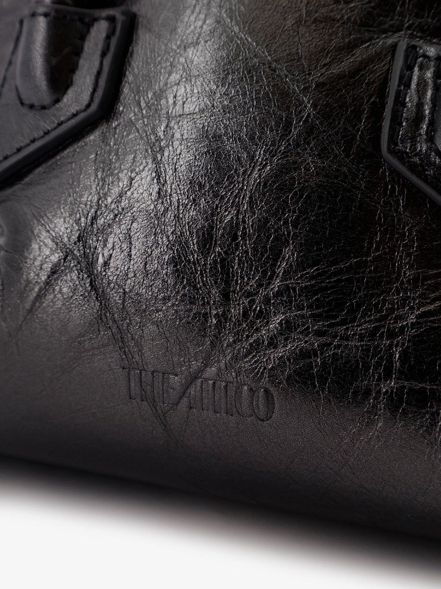 THE ATTICO La Passeggiata Mini leather handbag