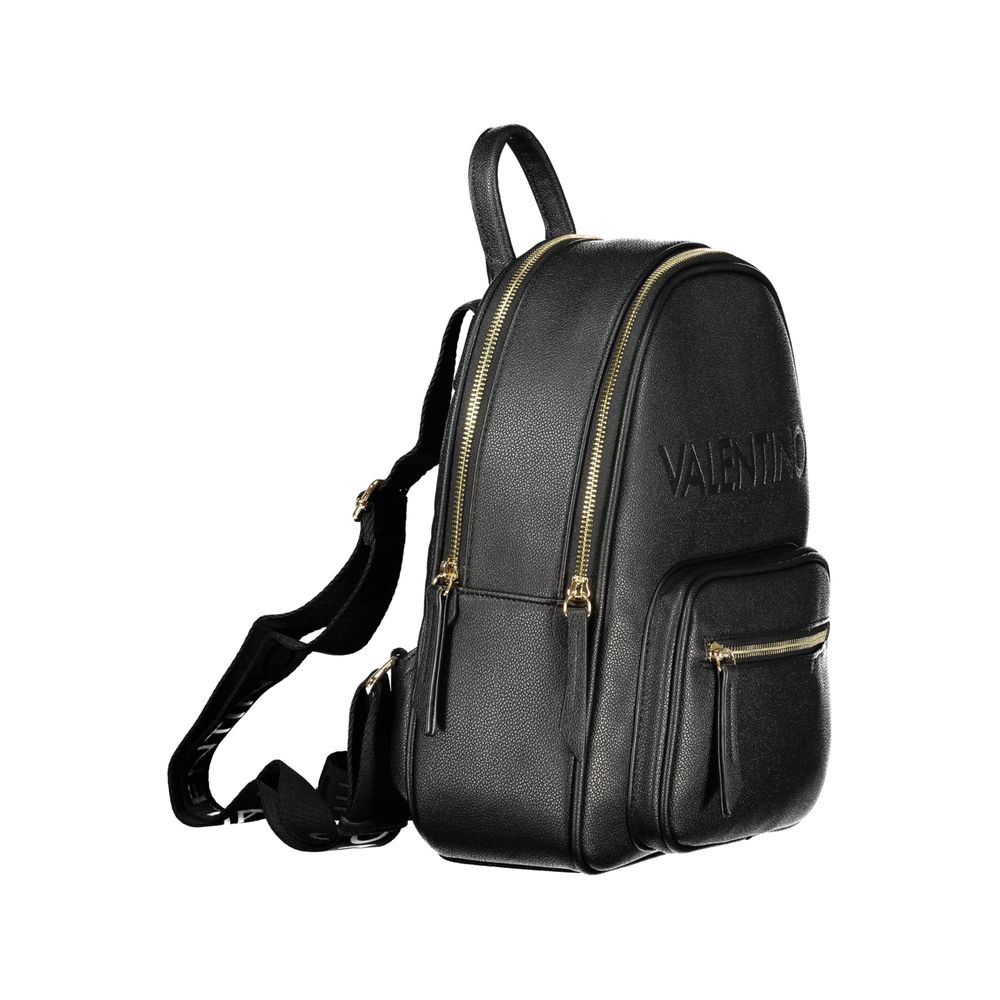 Mario Valentino Black Polyethylene Backpack