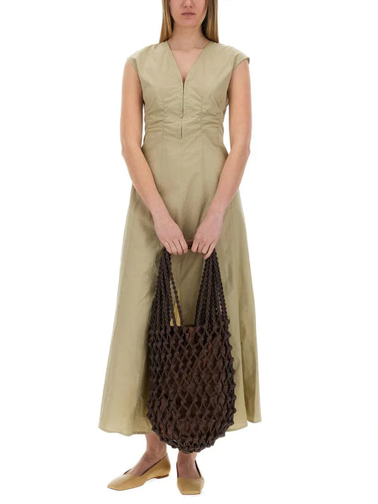 Effortless Summer Elegance: The ALYSI Long Poplin Dress