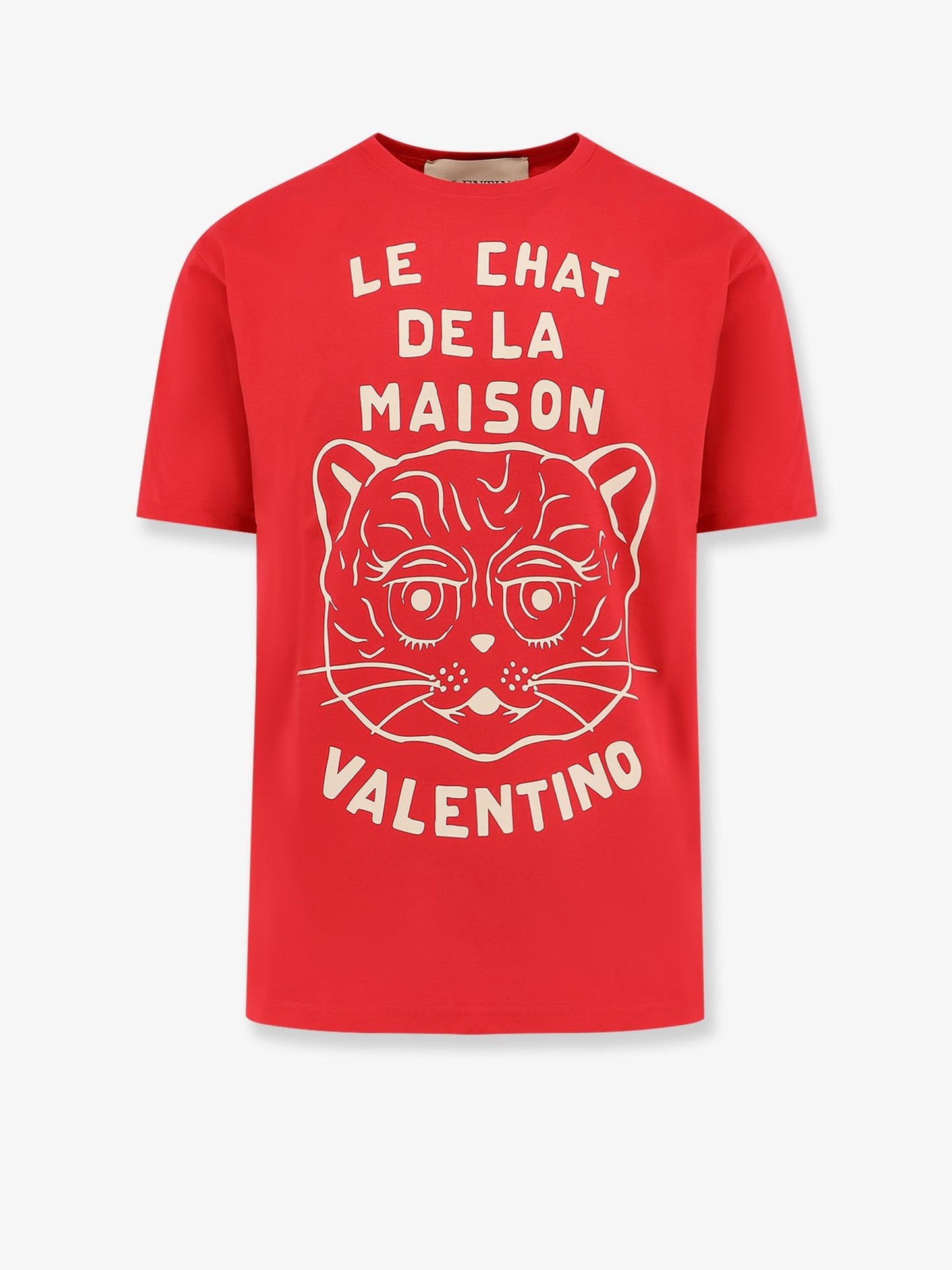 VALENTINO Le Chat de la Maison cotton T-shirt