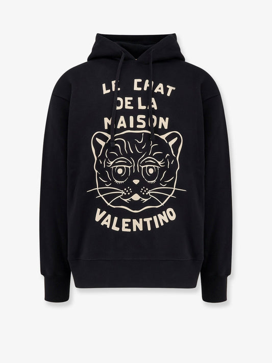 VALENTINO Le Chat de la Maison cotton sweatshirt