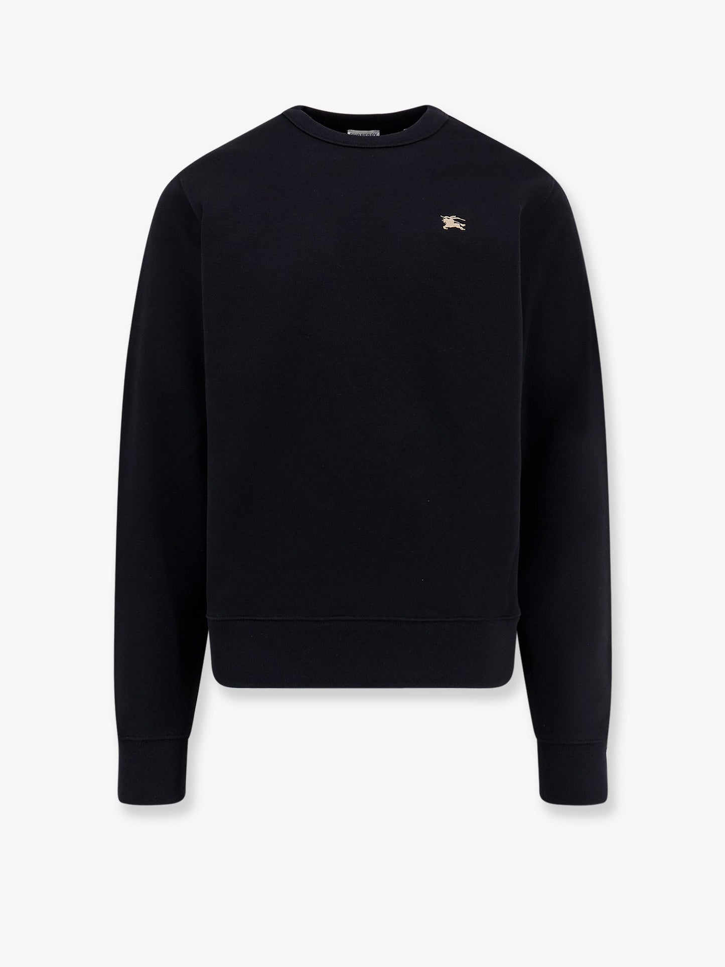 BURBERRY Cotton sweatshirt with logo embroidery