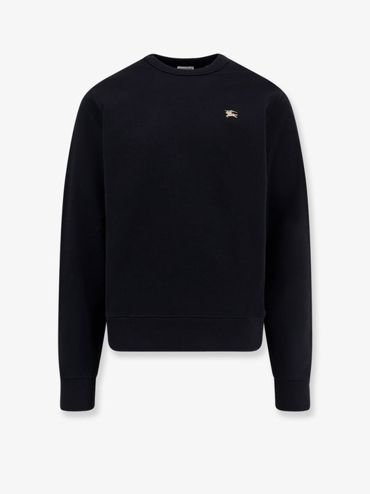BURBERRY Cotton sweatshirt with logo embroidery