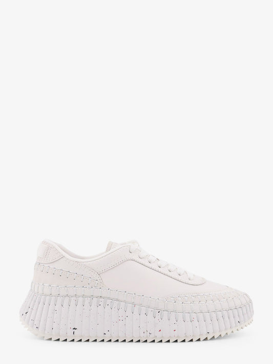 CHLOE' Nama low-top leather sneakers