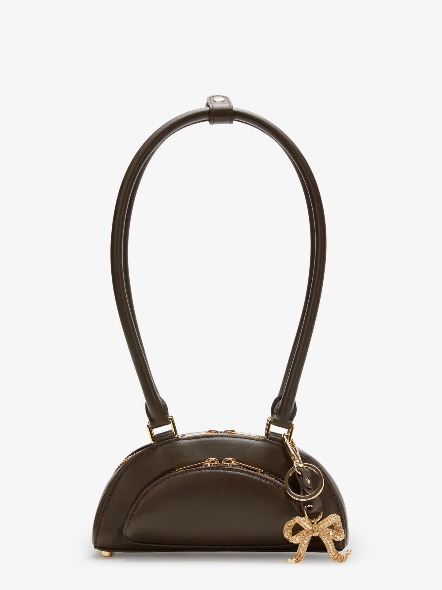 SELF PORTRAIT Leather shoulder bag with charms