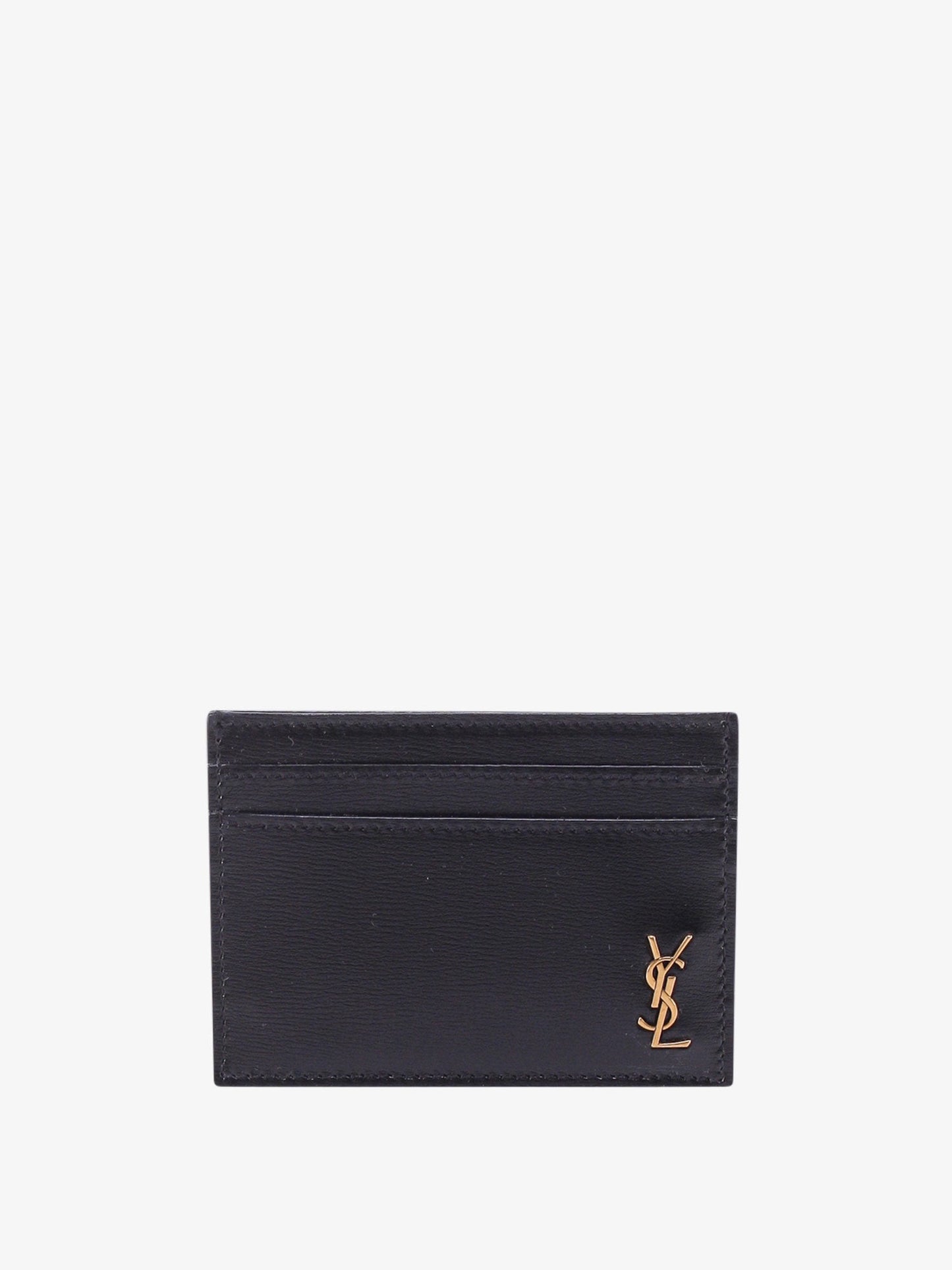 SAINT LAURENT Leather cardholder