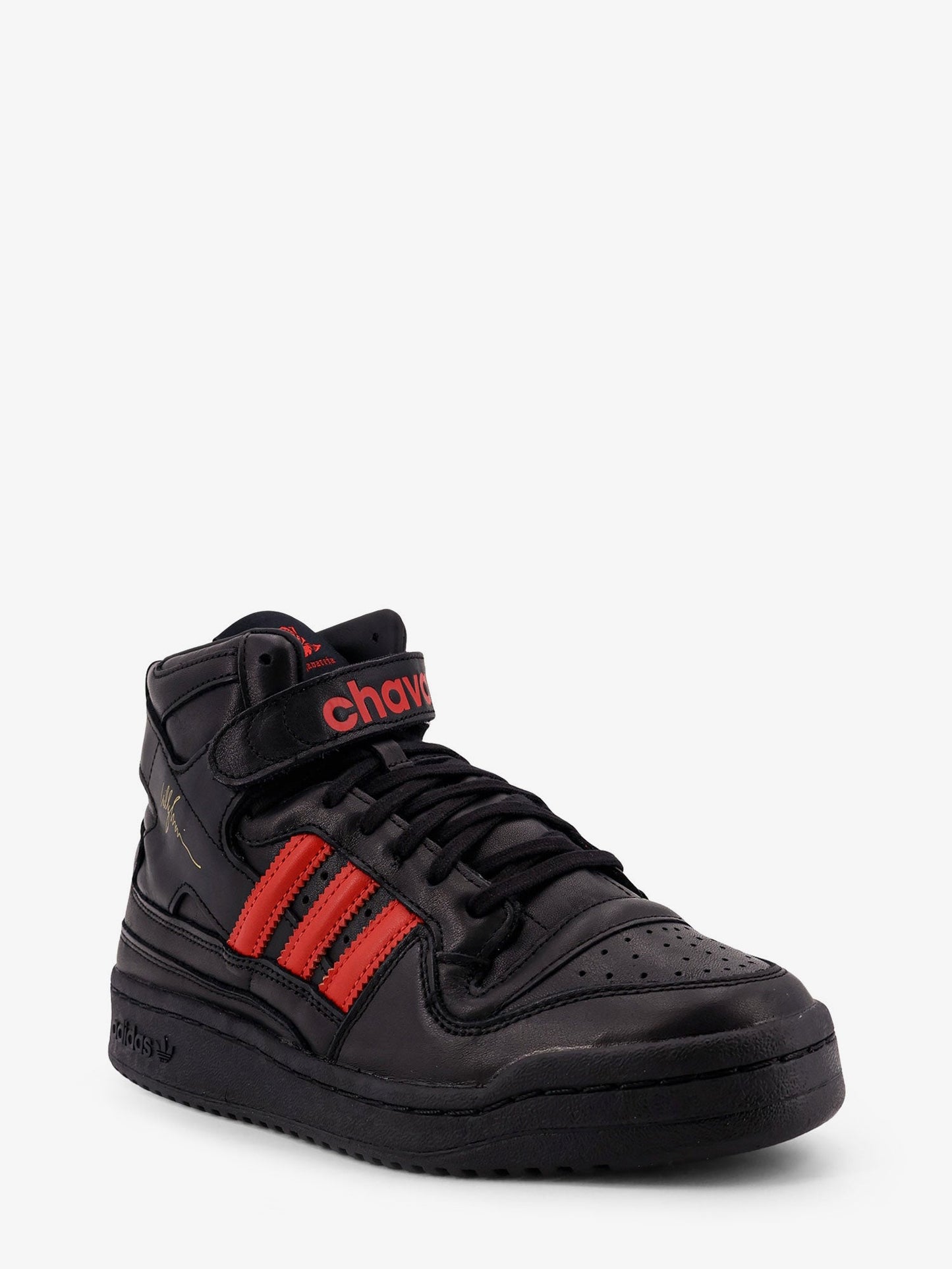 ADIDAS X WILLY CHAVARRIA Leather sneakers with iconic logo on the side