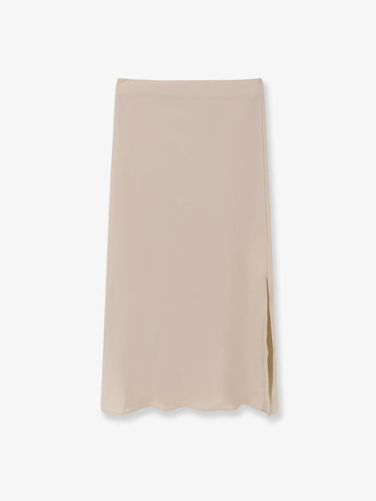 BRUNELLO CUCINELLI Satin skirt