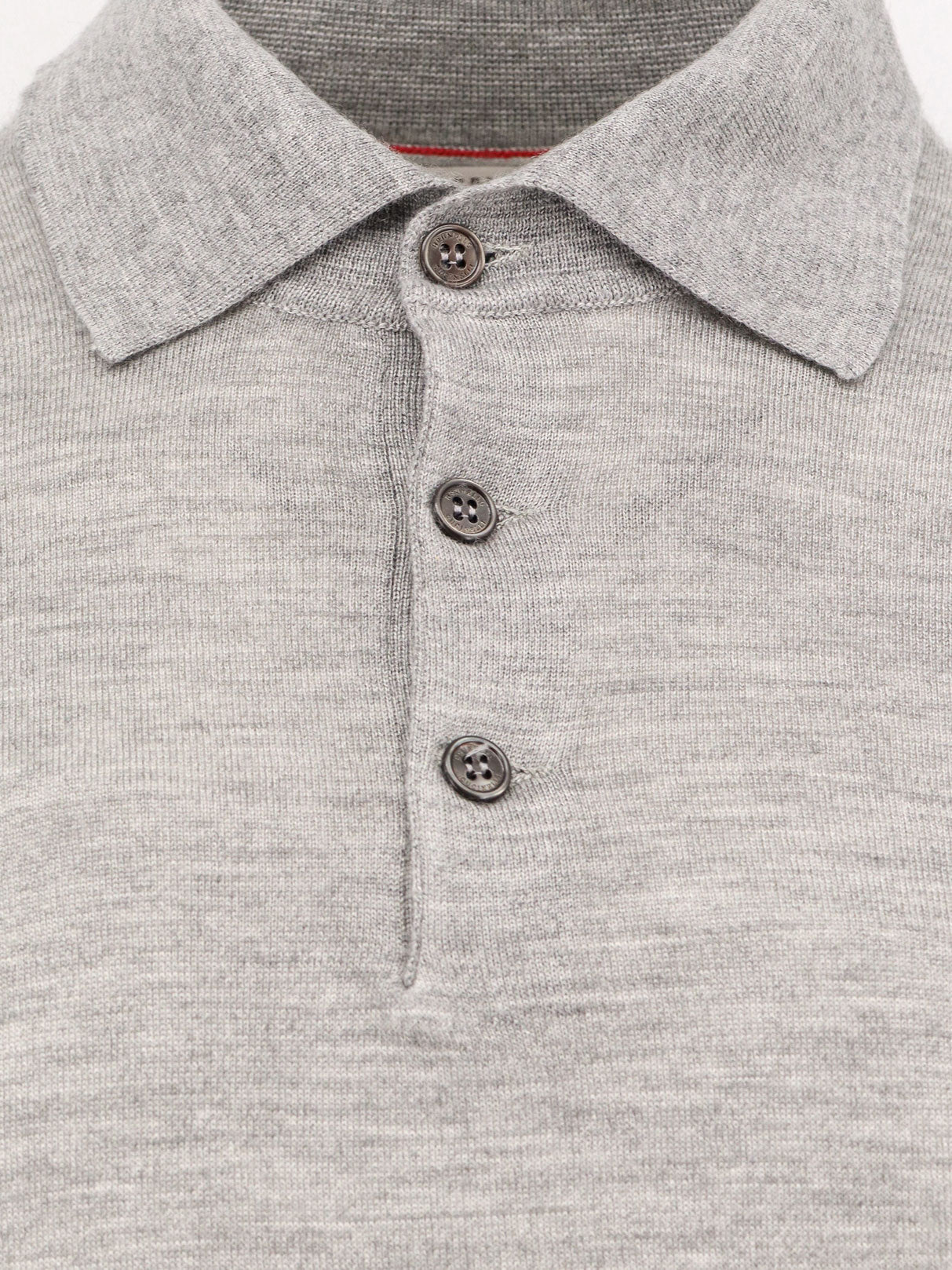 BRUNELLO CUCINELLI Cashmere and cotton polo shirt
