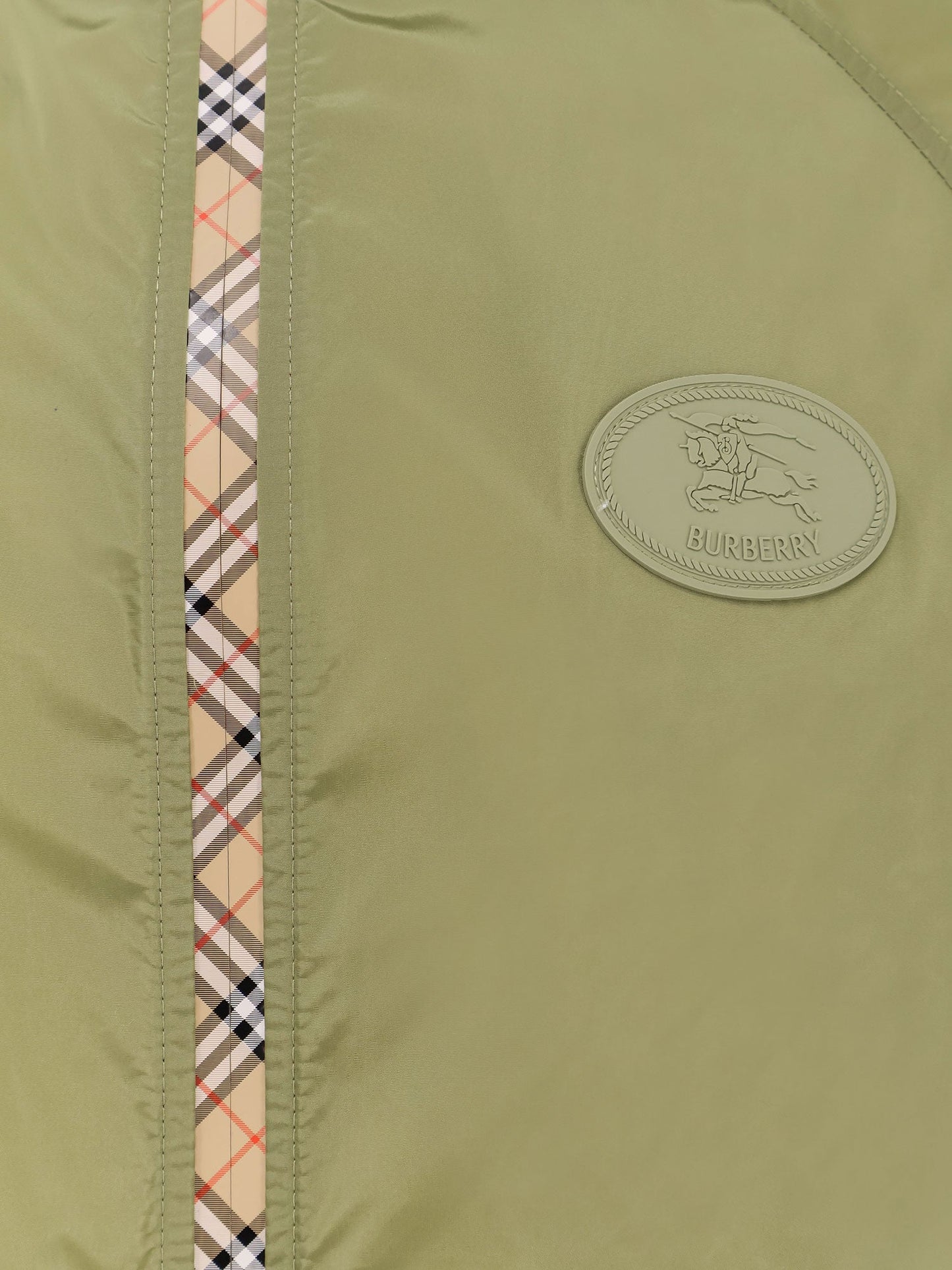BURBERRY Nylon jacket with EKD patch