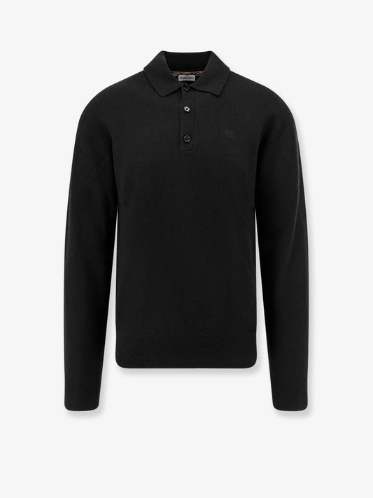 BURBERRY Cashmere polo sweater