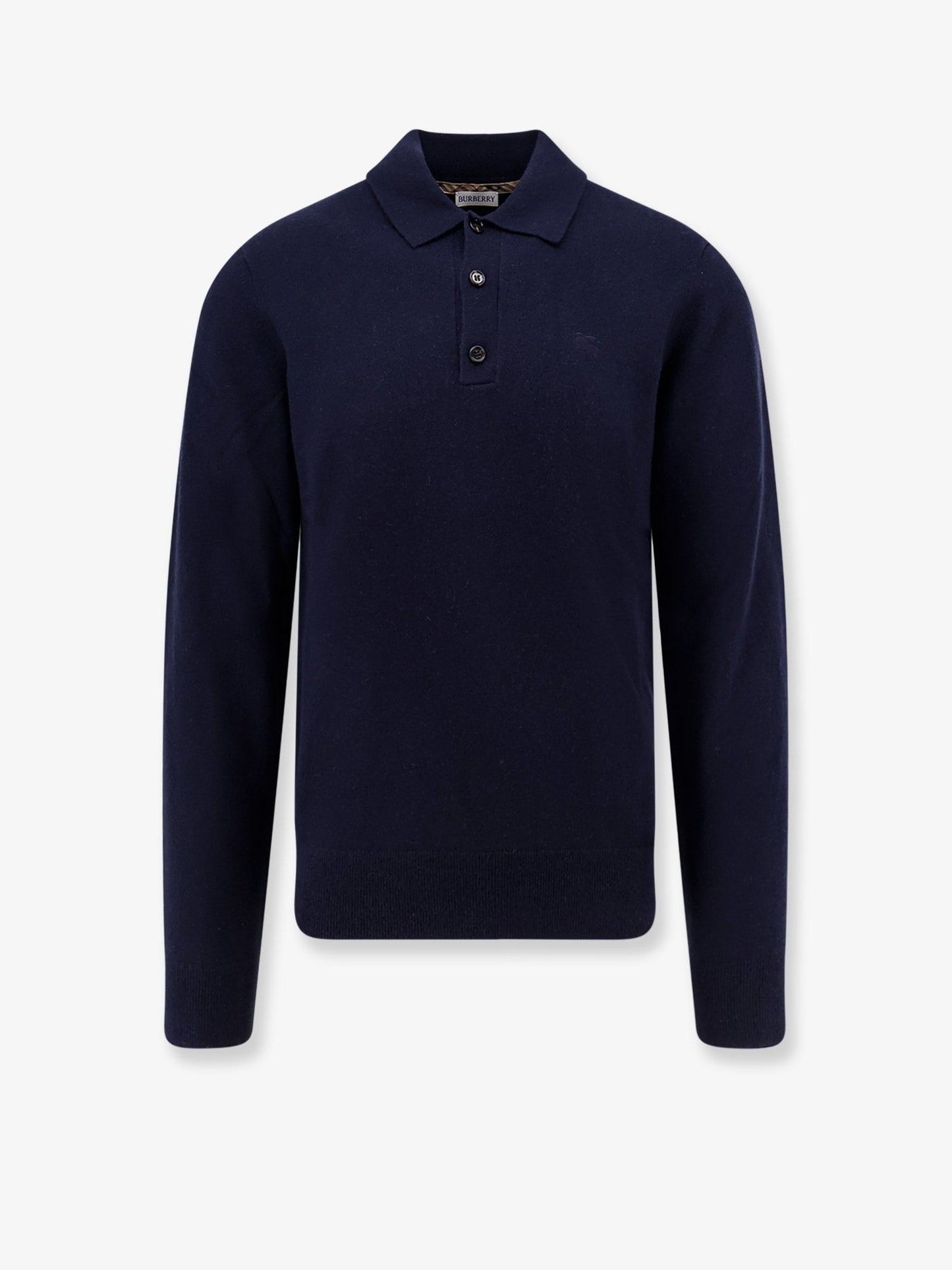 BURBERRY Cashmere polo sweater