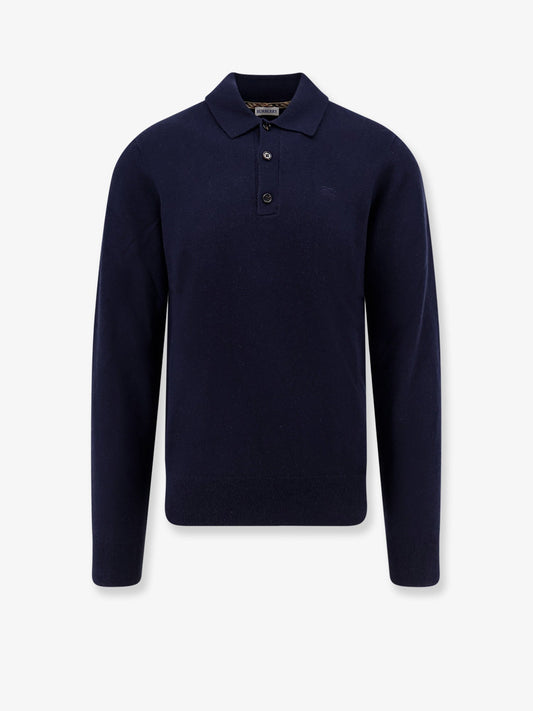 BURBERRY Cashmere polo sweater