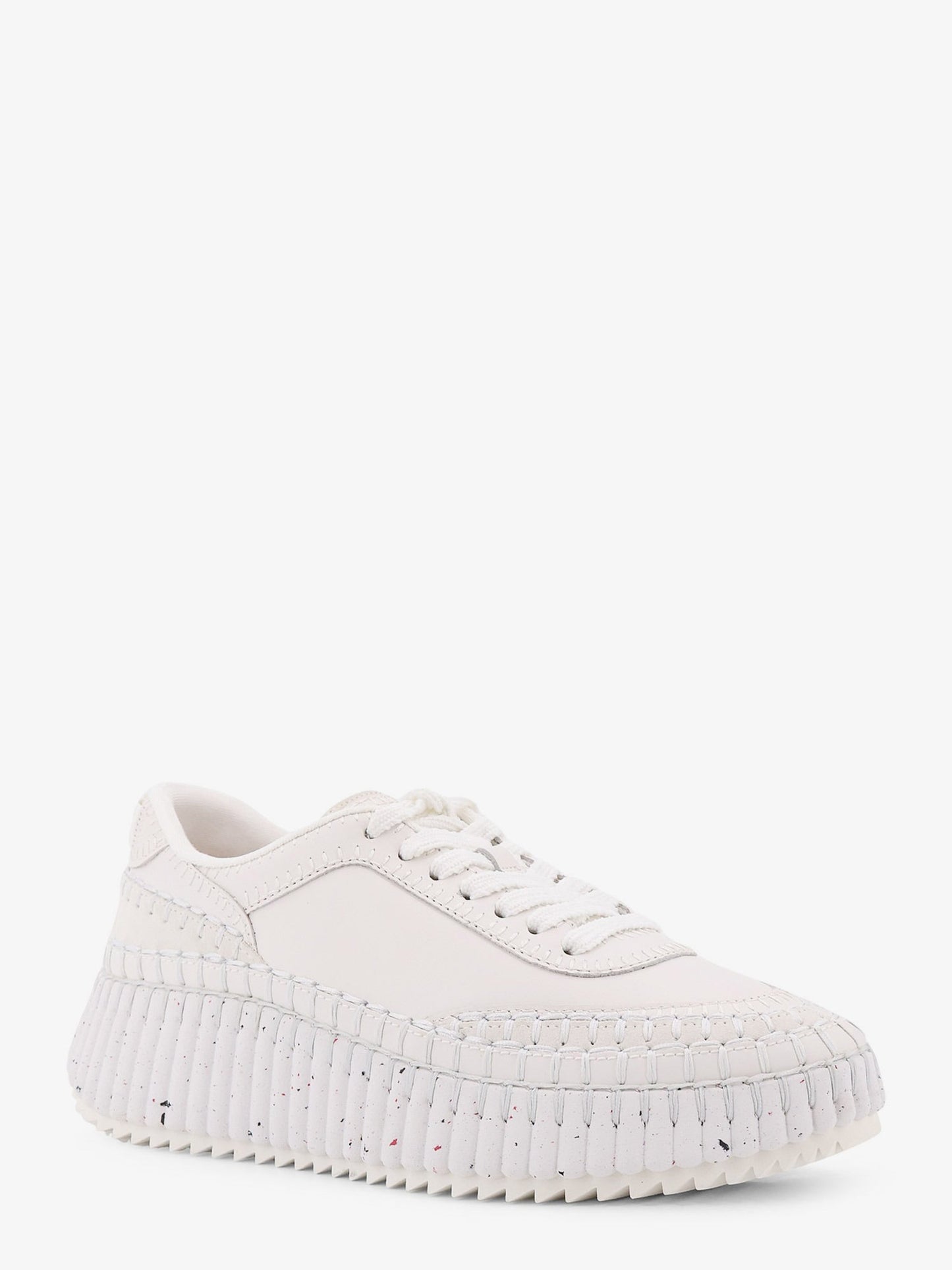 CHLOE' Nama low-top leather sneakers