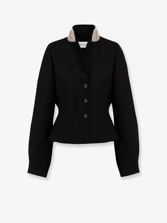 DIOR Grain de poudre virgin wool and silk Blazer