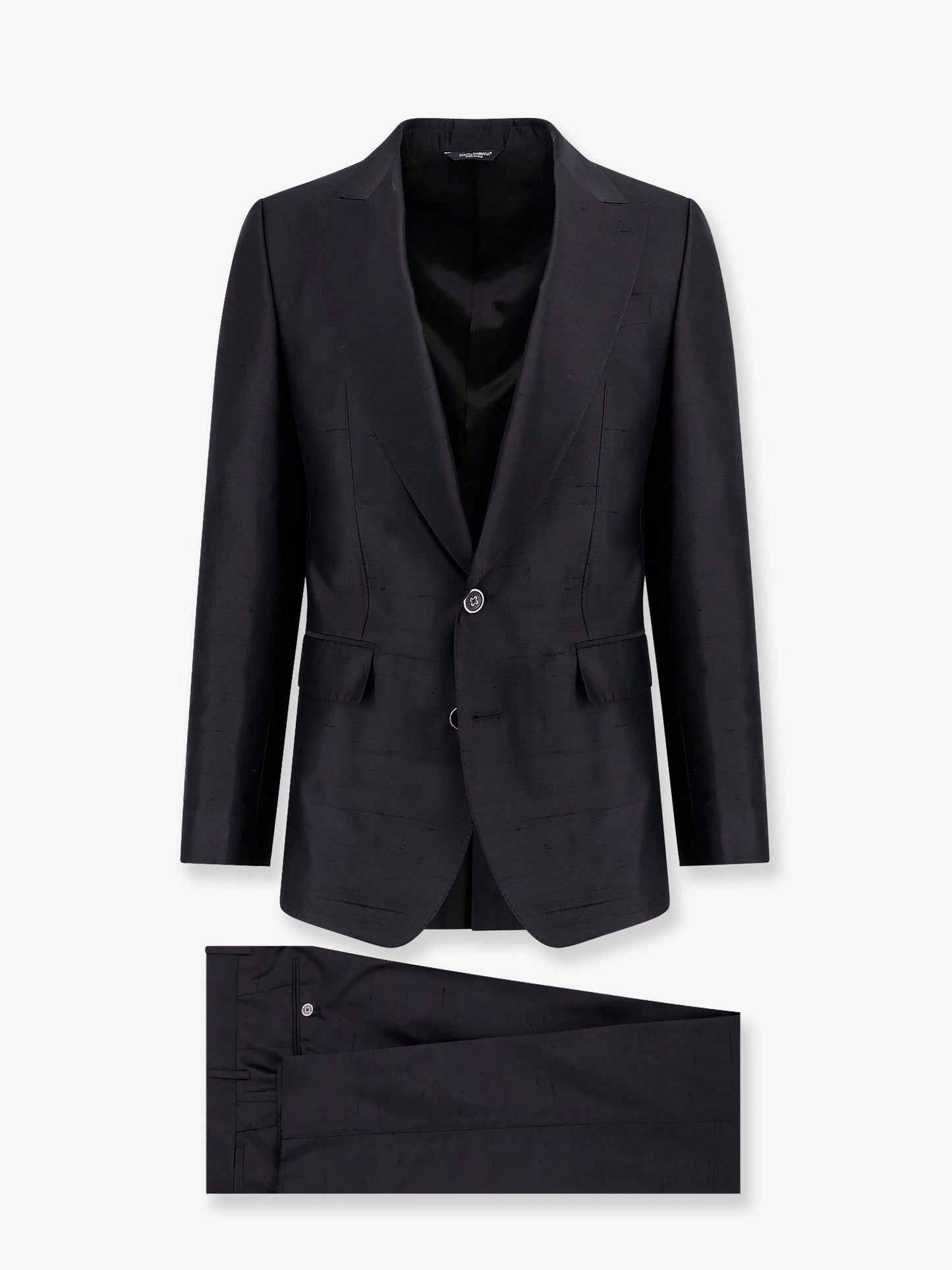 DOLCE & GABBANA Sicilia Light silk shantung suit