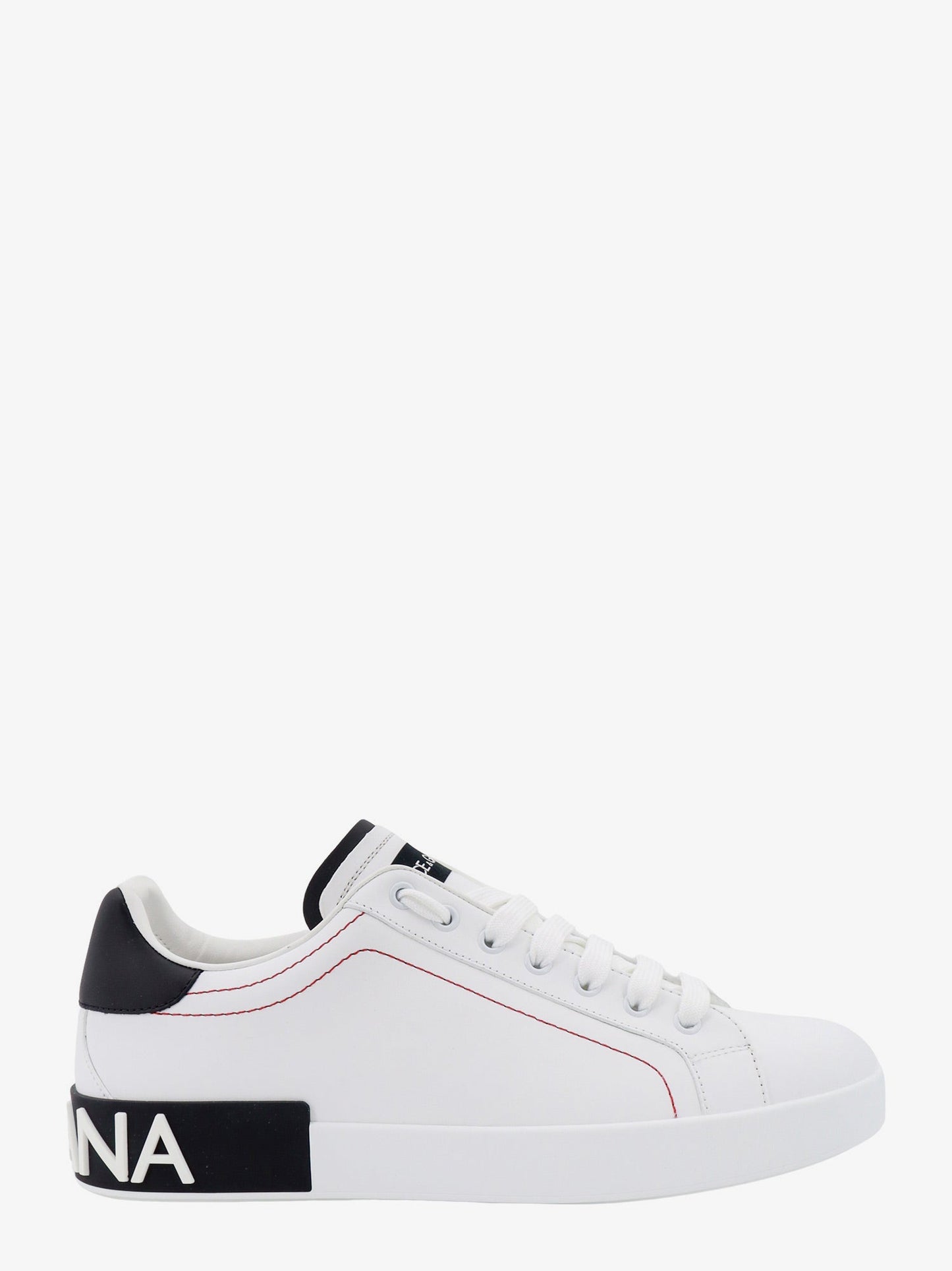 DOLCE & GABBANA Low-top leather sneakers