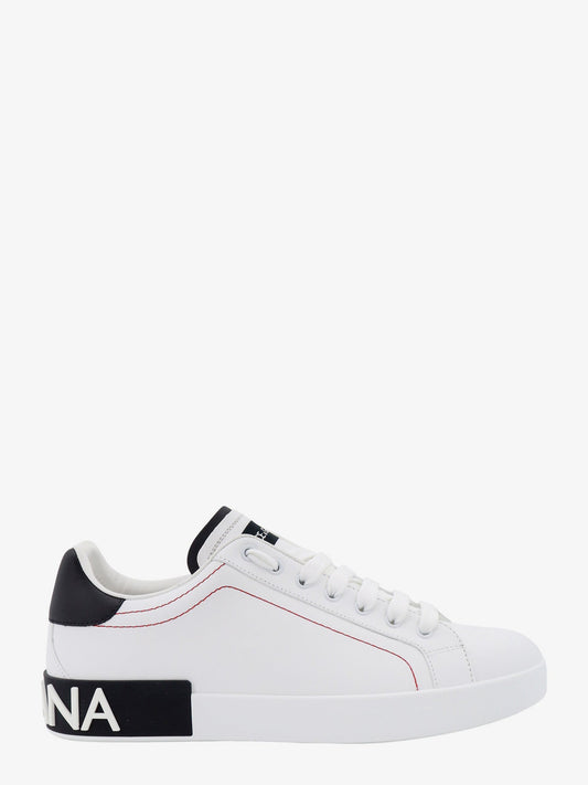 DOLCE & GABBANA Low-top leather sneakers