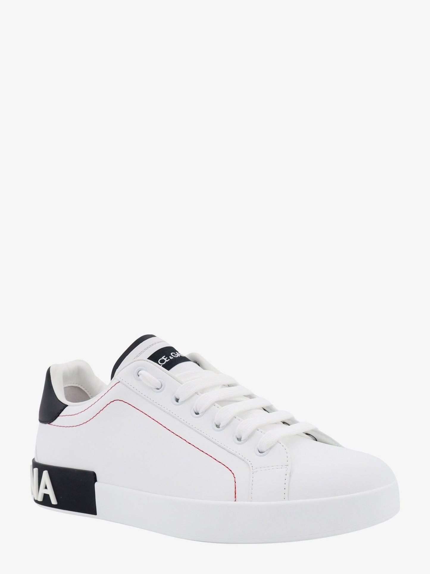 DOLCE & GABBANA Low-top leather sneakers