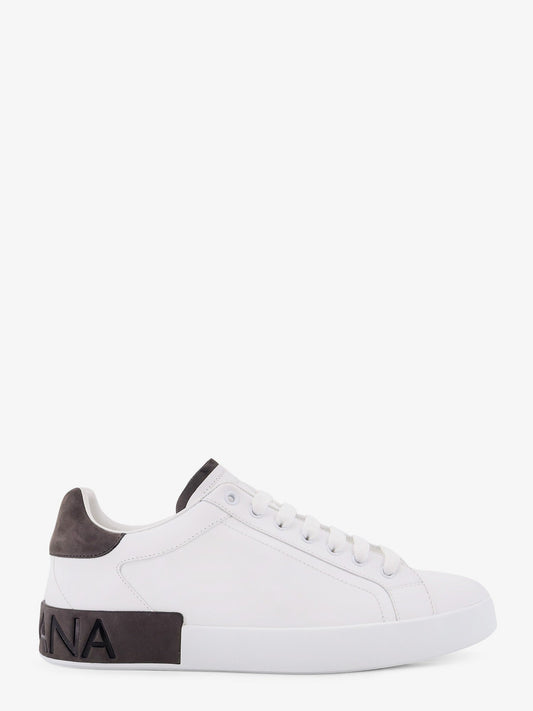 DOLCE & GABBANA Low-top leather sneakers