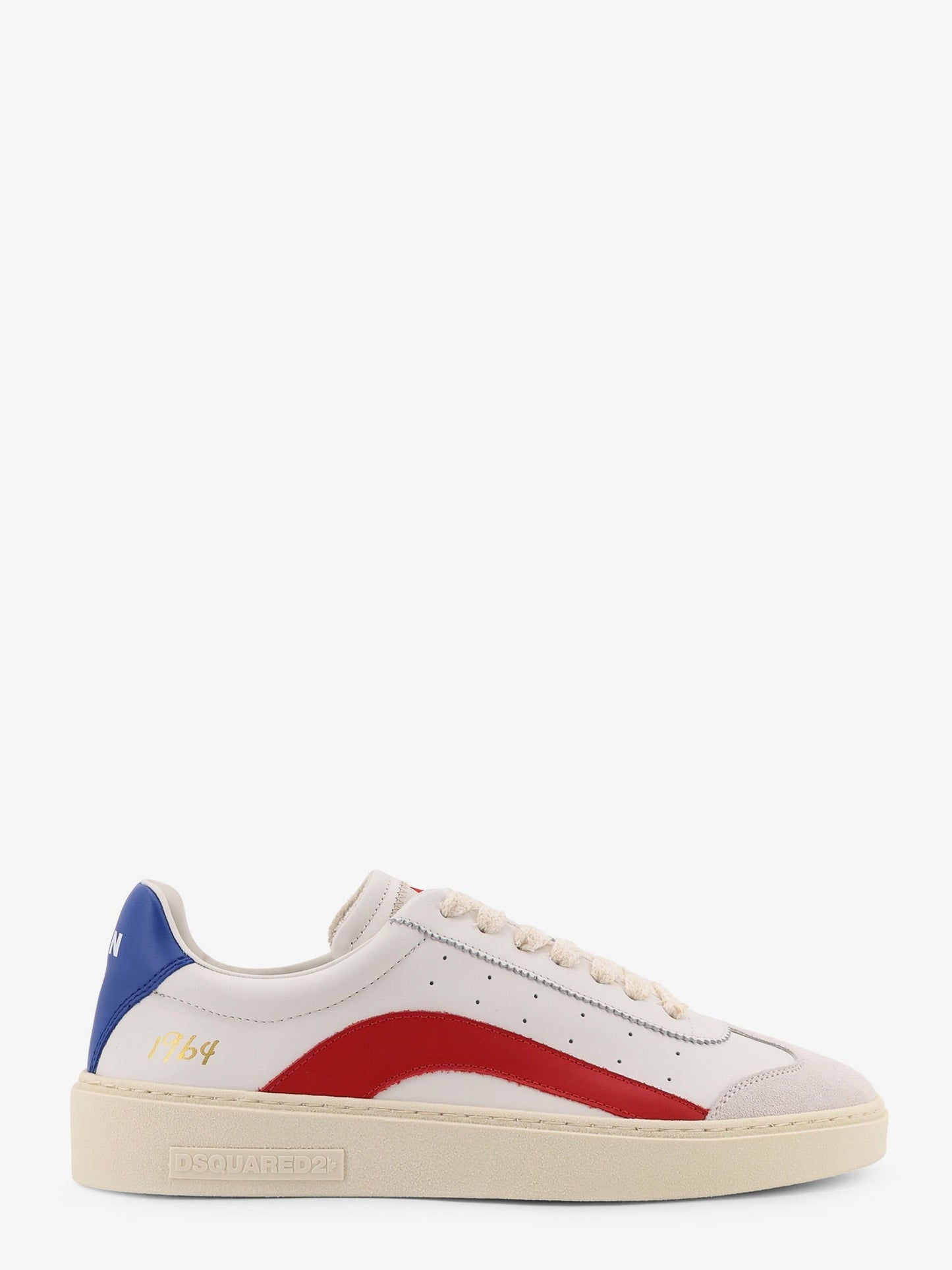 DSQUARED2 Rider leather low-top sneakers