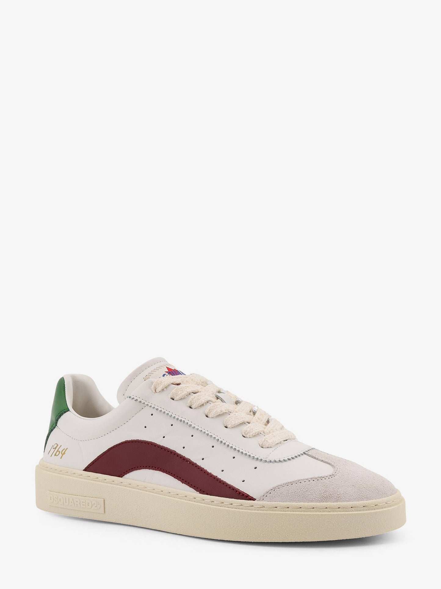 DSQUARED2 Rider leather low-top sneakers