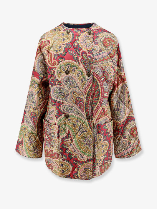 ETRO Reversible padded multicolor jacket