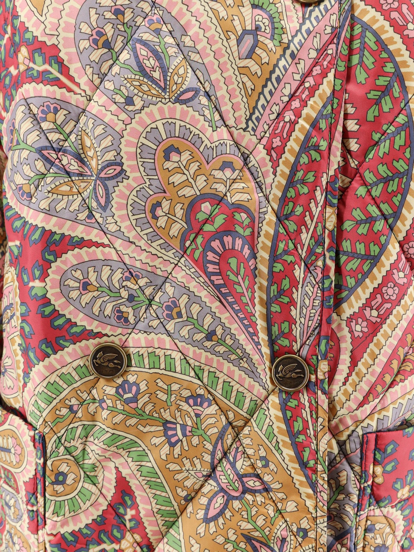 ETRO Reversible padded multicolor jacket