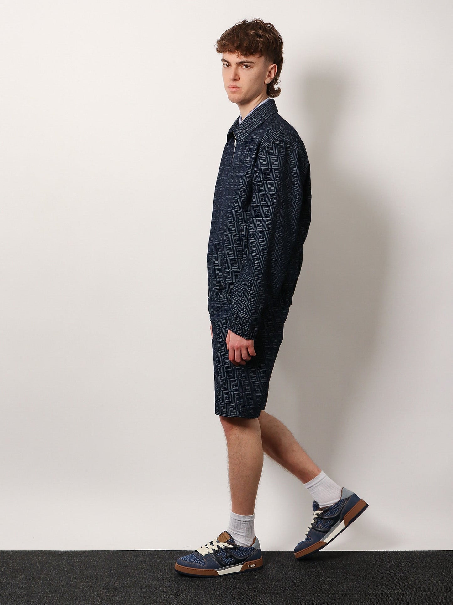 FENDI FF denim jacket