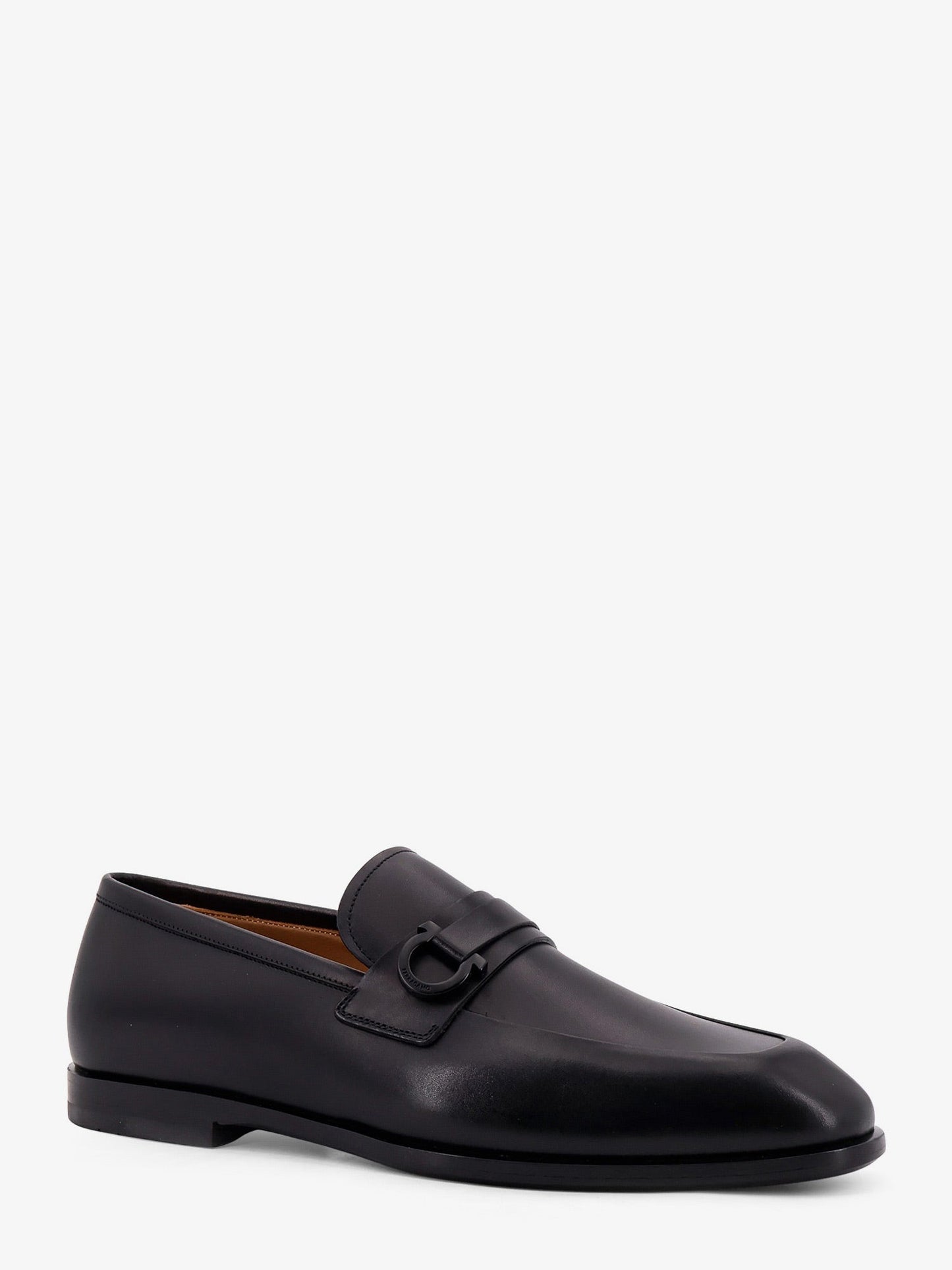 FERRAGAMO Florio leather loafers