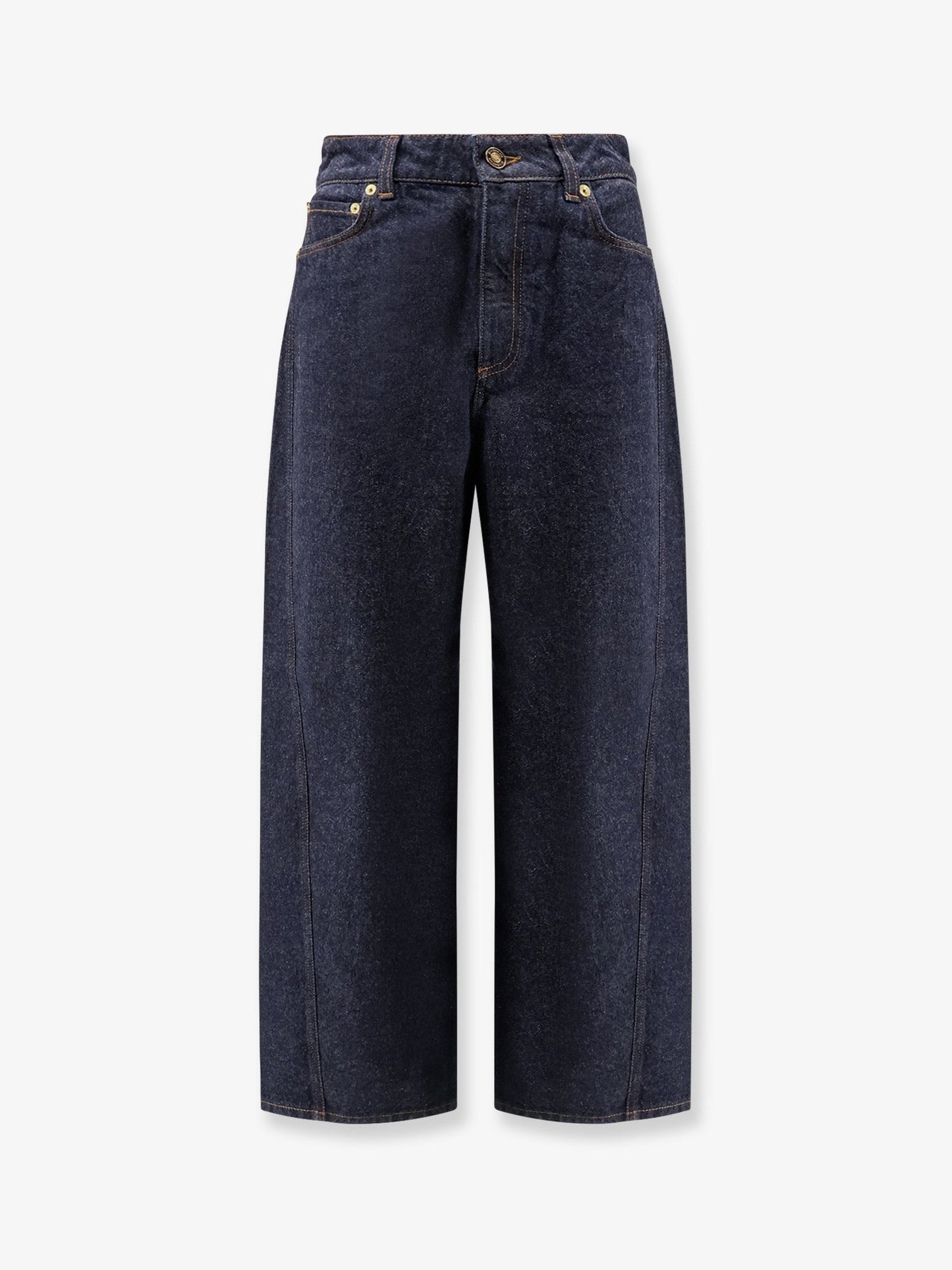 GIVENCHY Twisted dark blue denim jeans