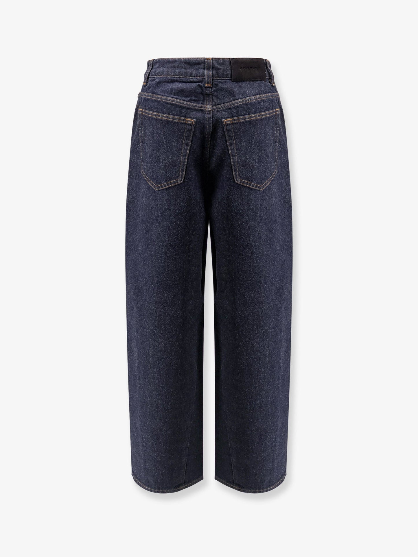 GIVENCHY Twisted dark blue denim jeans