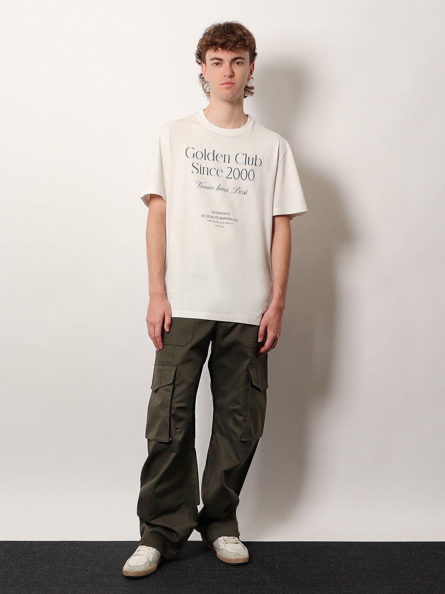 GOLDEN GOOSE DELUXE BRAND Leniin cotton blend trousers