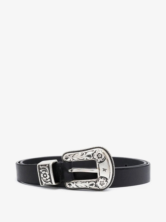 GOLDEN GOOSE DELUXE BRAND Hip lace leather belt