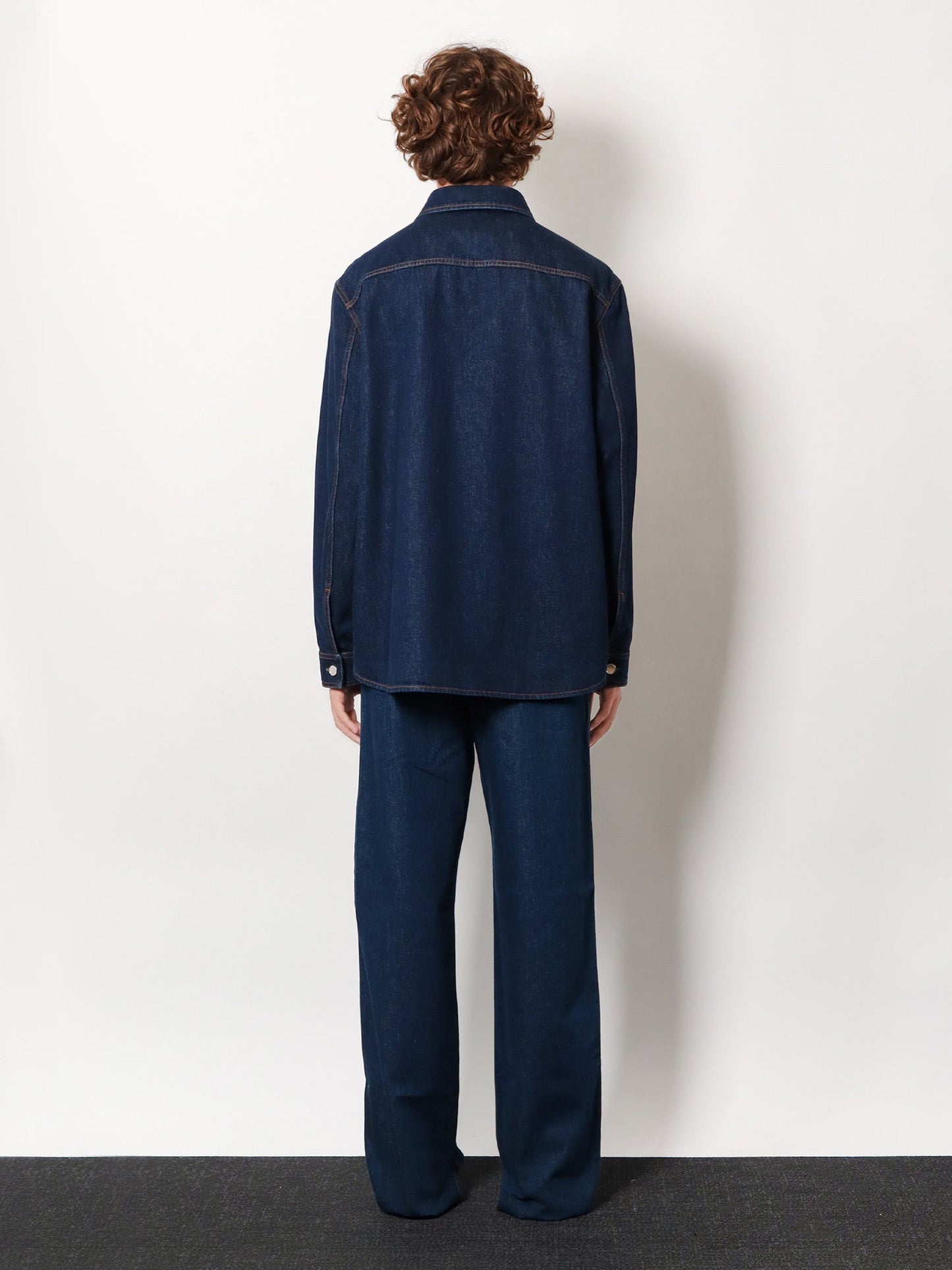 GUCCI Dark denim shirt