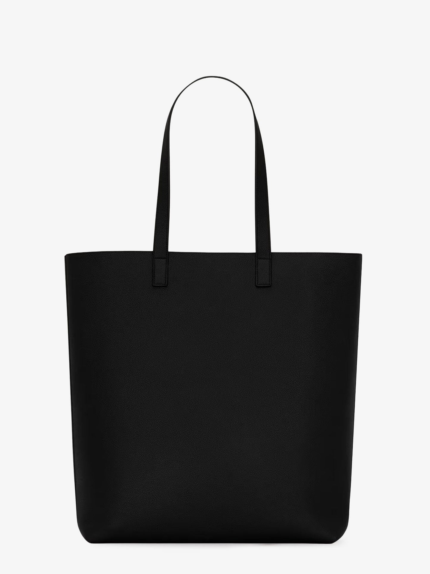 SAINT LAURENT North/South leather tote bag