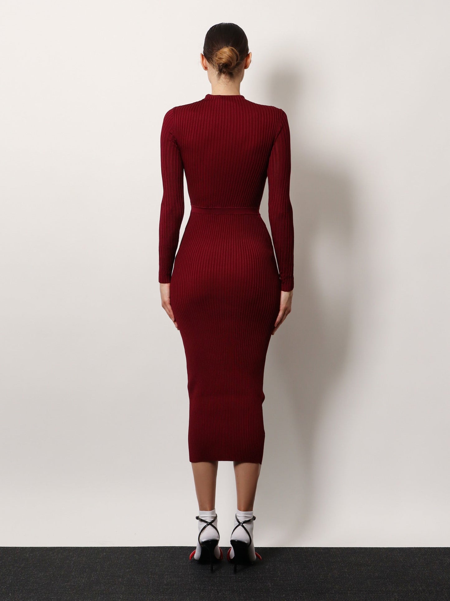 SELF PORTRAIT Viscose midi dress