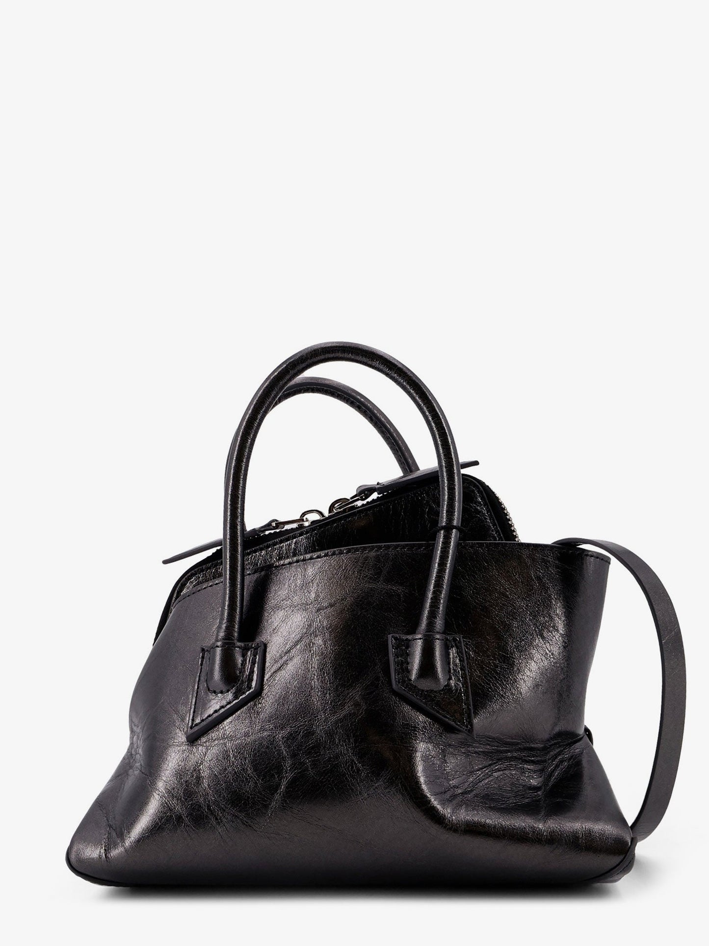 THE ATTICO La Passeggiata Mini leather handbag