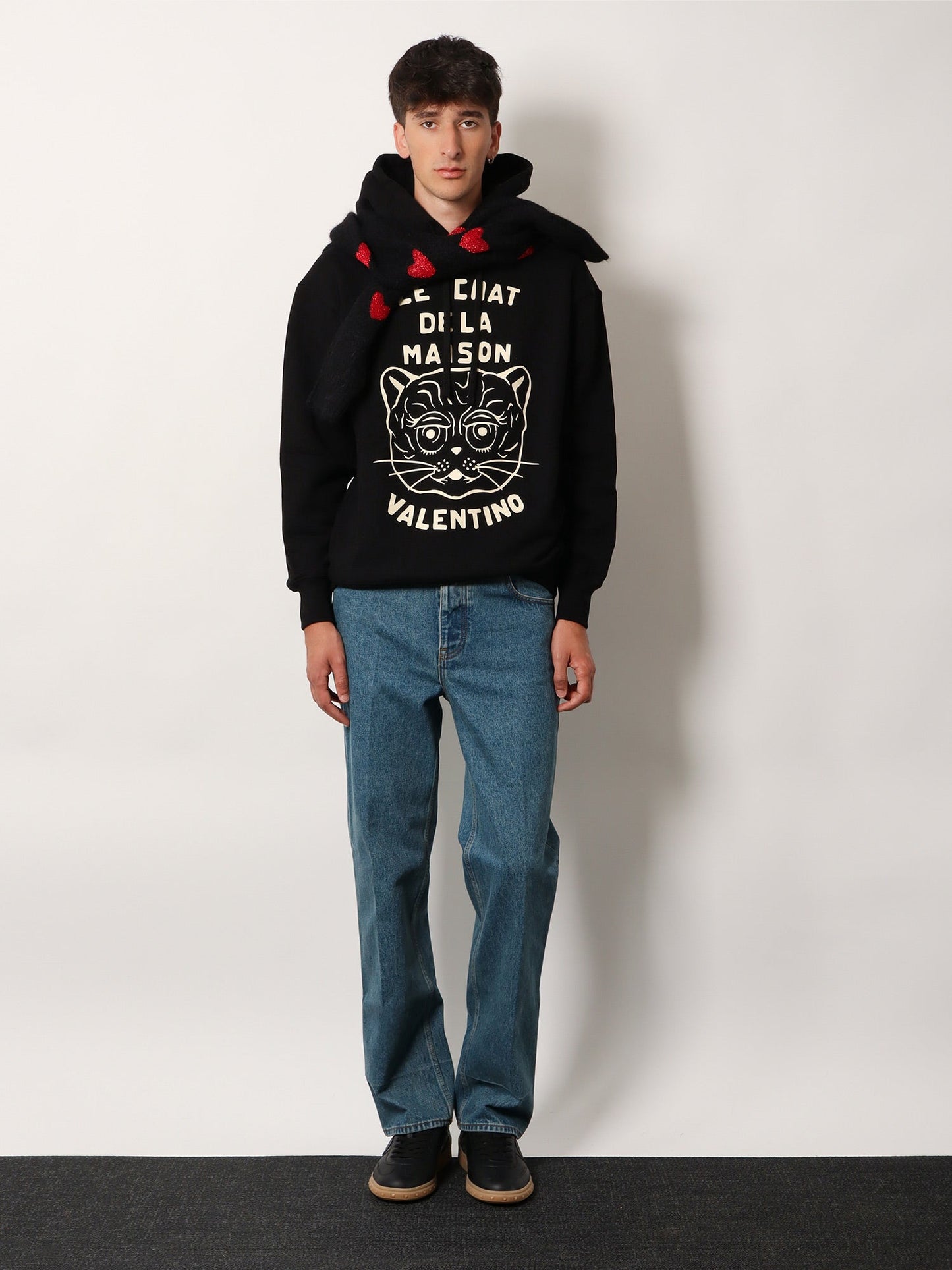 VALENTINO Le Chat de la Maison cotton sweatshirt
