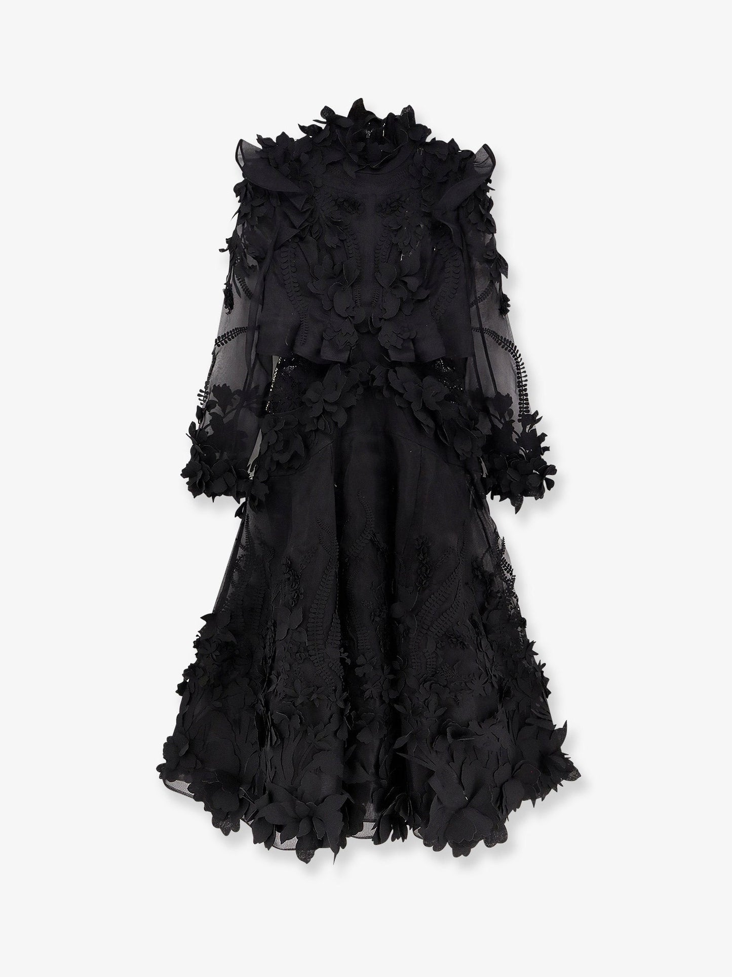 ZIMMERMANN Hypnotic Applique Dress long dress